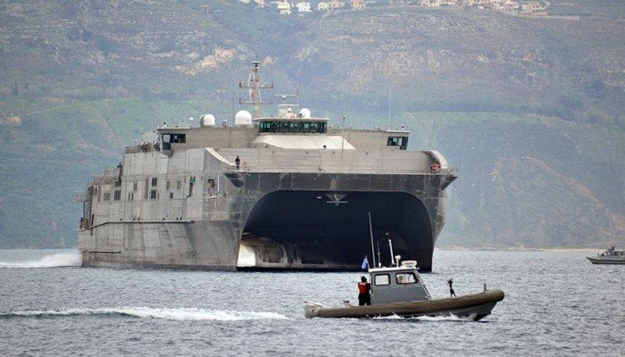 Στη Σούδα και εντυπωσιακό high speed καταμαράν του ναυτικού των ΗΠΑ (pics)