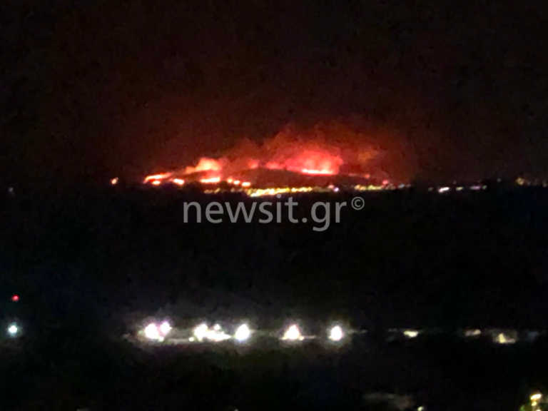 Μεγάλη φωτιά στο Τσεσμέ! Χιλιάδες κάτοικοι εκκένωσαν την περιοχή (pics)
