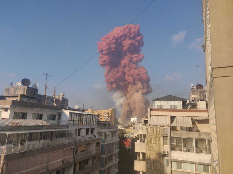 Βηρυτός: Κατέρρευσε κι άλλο τμήμα της αποθήκης όπου είχε σημειωθεί η κολοσσιαία έκρηξη το 2020