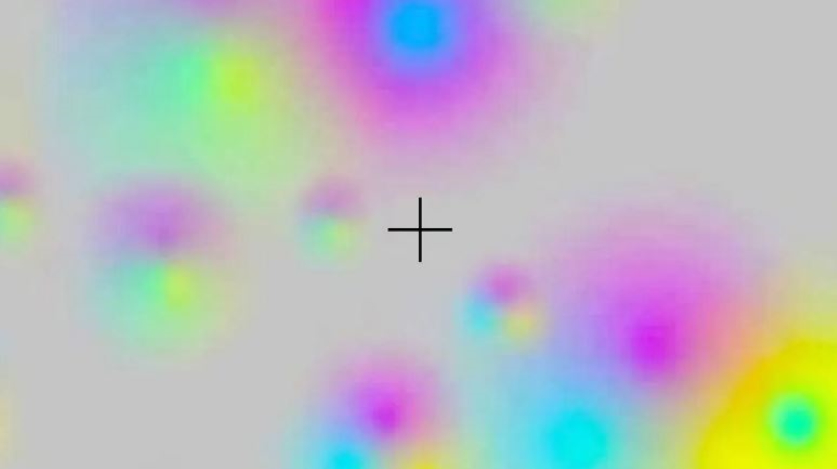 Κοίτα τον σταυρό για 10 δευτερόλεπτα και τα χρώματα θα… εξαφανιστούν