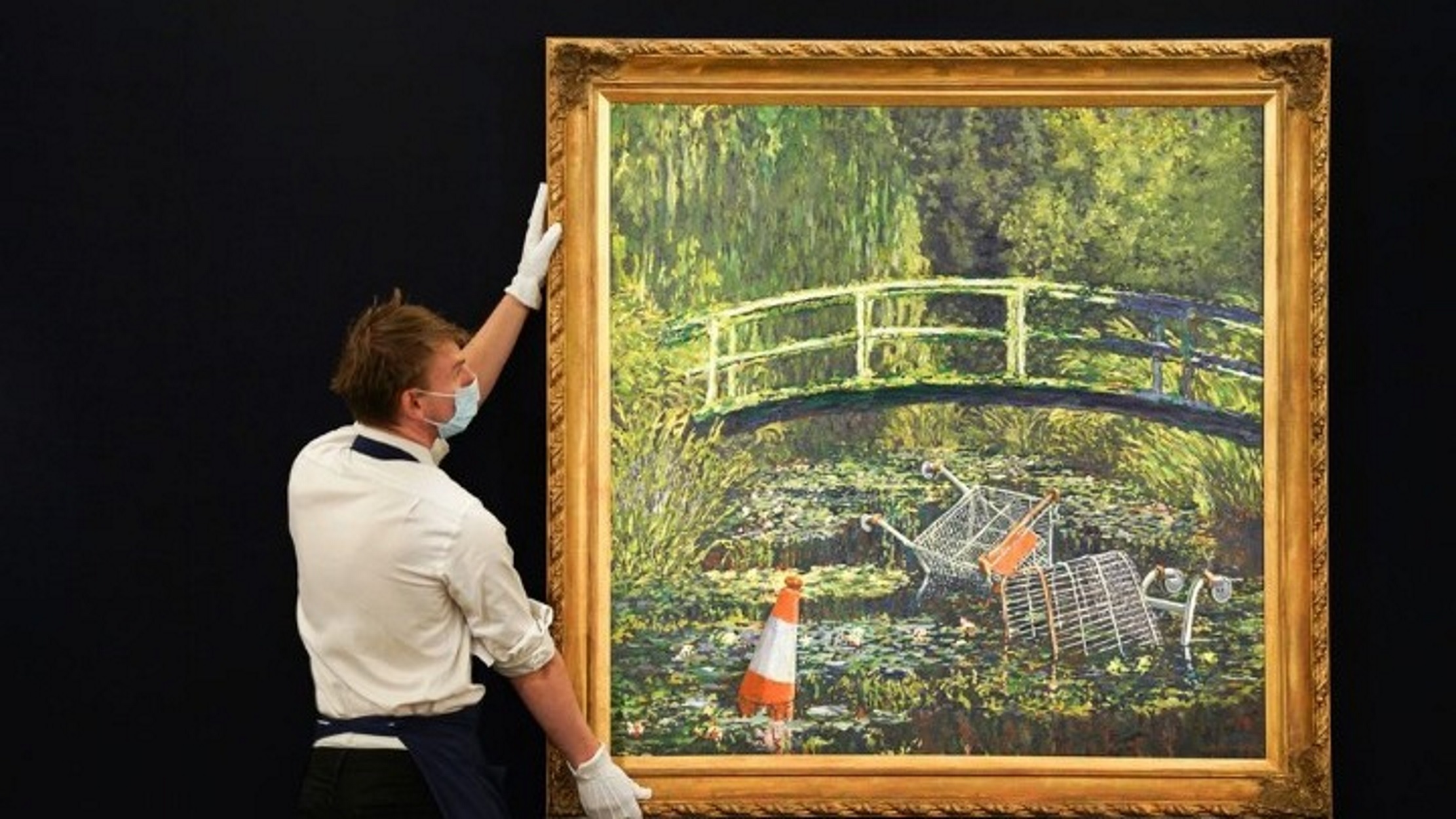 Στο σφυρί η “ερμηνεία” του Banksy