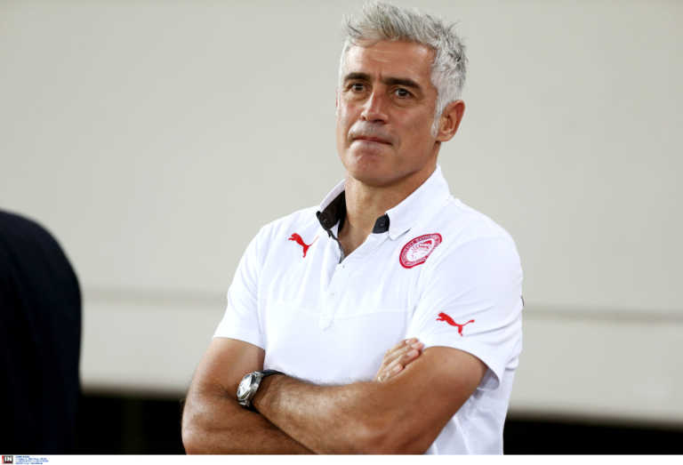 Finally, Antonis Nikopolidis from the infrastructure departments of Olympiacos