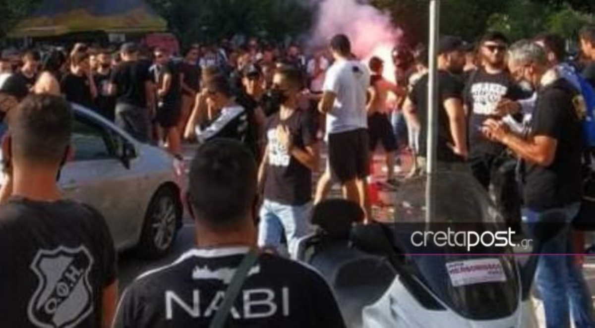 ΟΦΗ: Μηχανοκίνητη πορεία – Συνόδευσαν την ομάδα πριν το ματς με Απόλλωνα Λεμεσού (video)