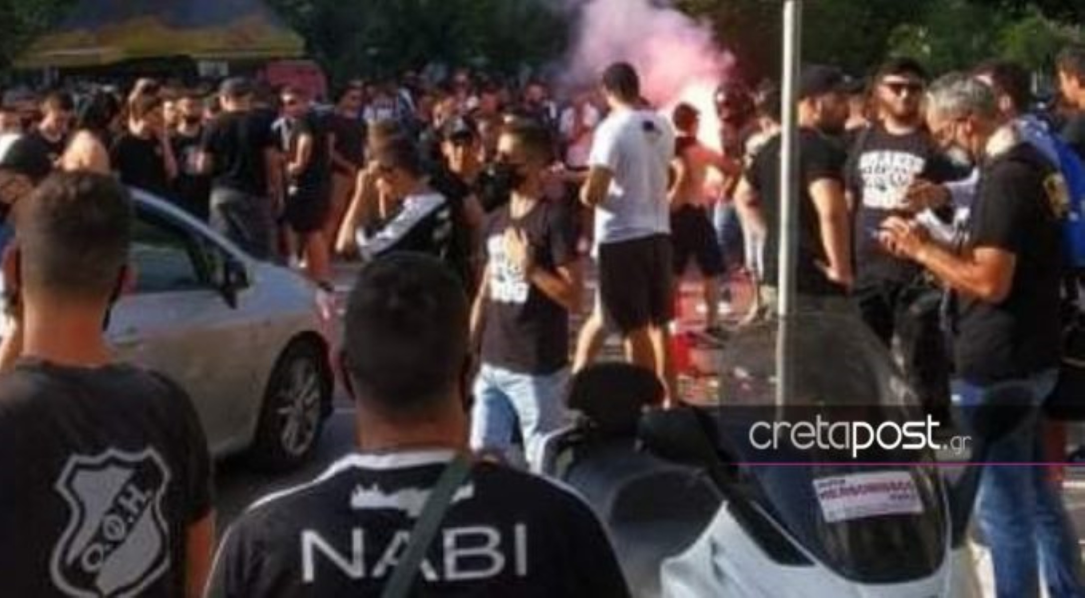 ΟΦΗ: Μηχανοκίνητη πορεία – Συνόδευσαν την ομάδα πριν το ματς με Απόλλωνα Λεμεσού (video)