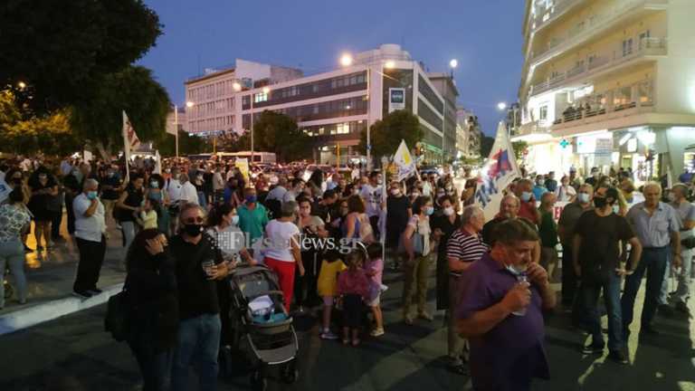 Συγκέντρωση διαμαρτυρίας για την επίσκεψη Πομπέο στα Χανιά