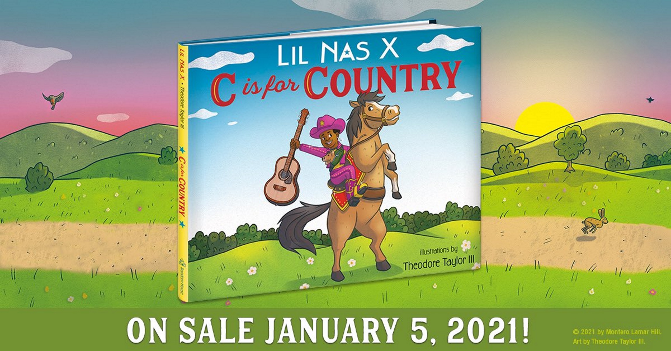 Έρχεται το νέο παιδικό βίβλίο του Lil Nas X