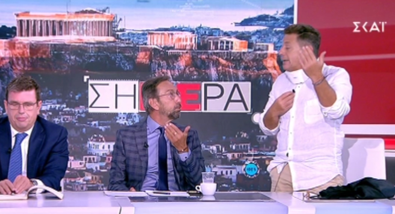 Χαμός στον αέρα του ΣΚΑΪ για το Big Brother – Πέταξε το μικρόφωνο και έφυγε!