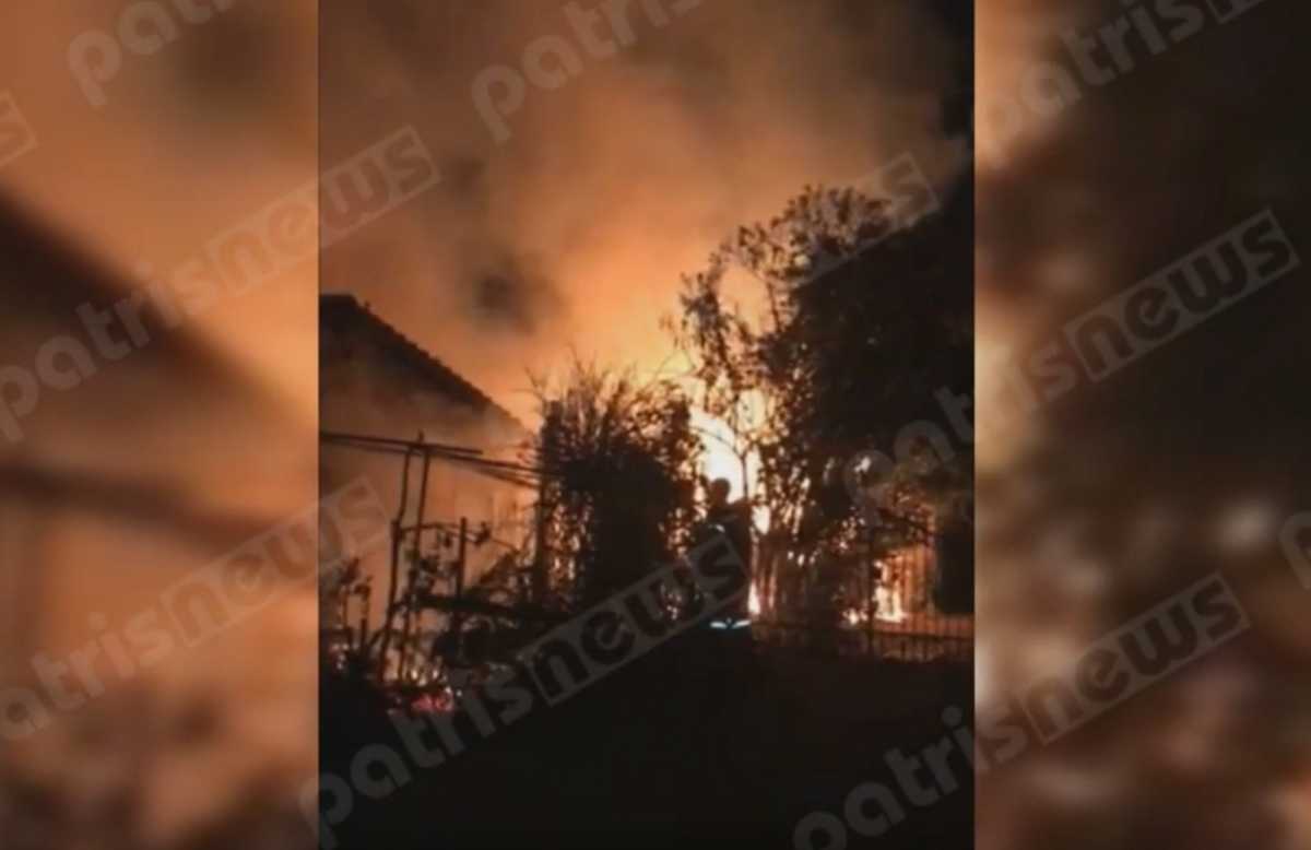 Ηλεία: Μεγάλη φωτιά σε γνωστή ταβέρνα στο Κατάκολο! Στην κάμερα τα πιο δύσκολα λεπτά (Βίντεο)