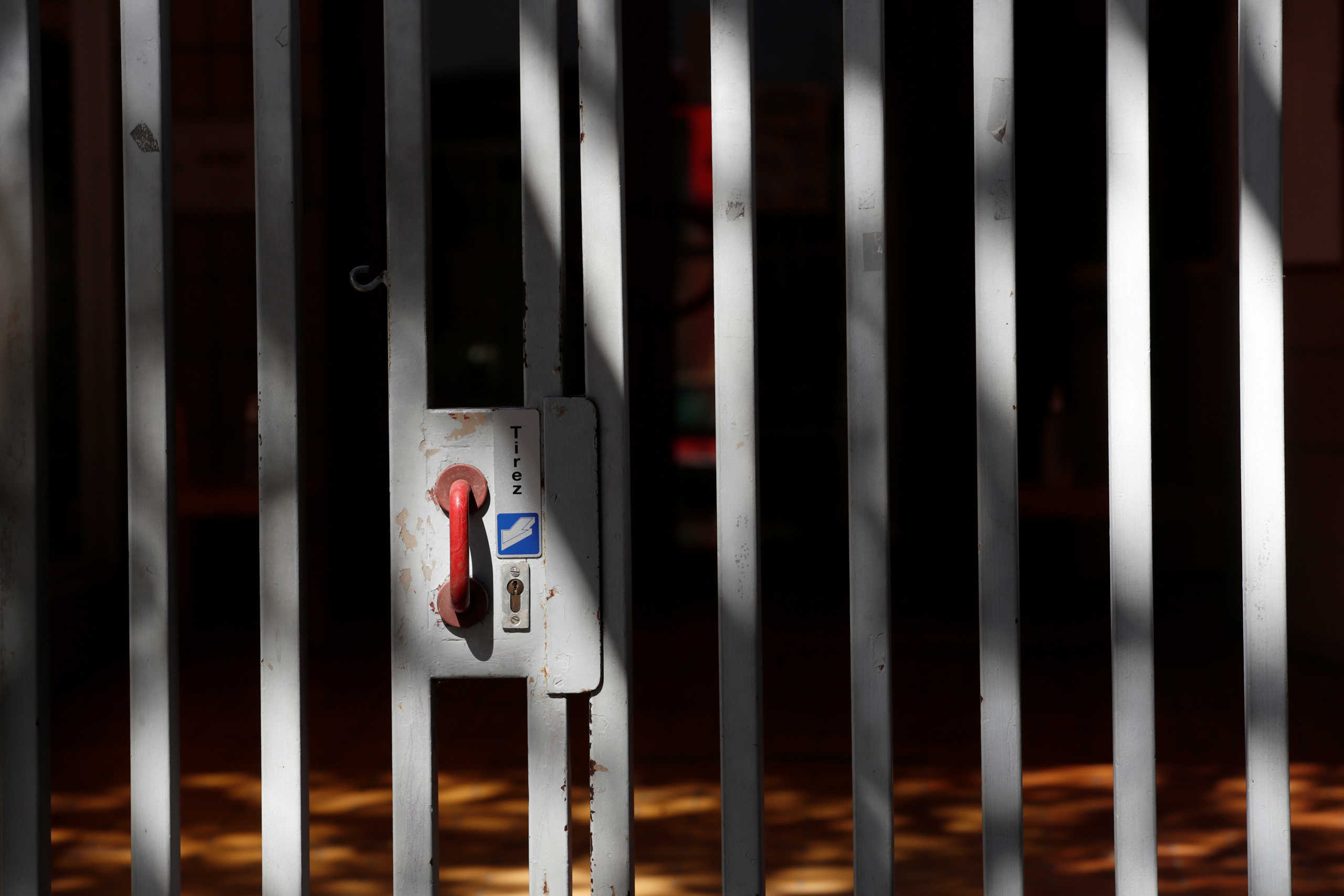 A view shows the entrance of a primary school where two classes have been closed due to cases of the coronavirus disease (COVID-19) in Paris, France, September 4, 2020. REUTERS