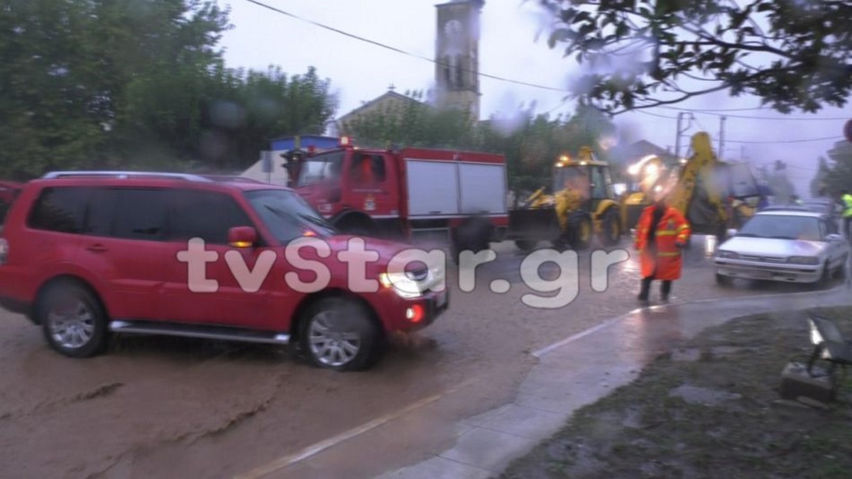 Όταν ο “Ιανός” χτύπησε το Λιανοκλάδι – Αποκαλυπτικές εικόνες (video)