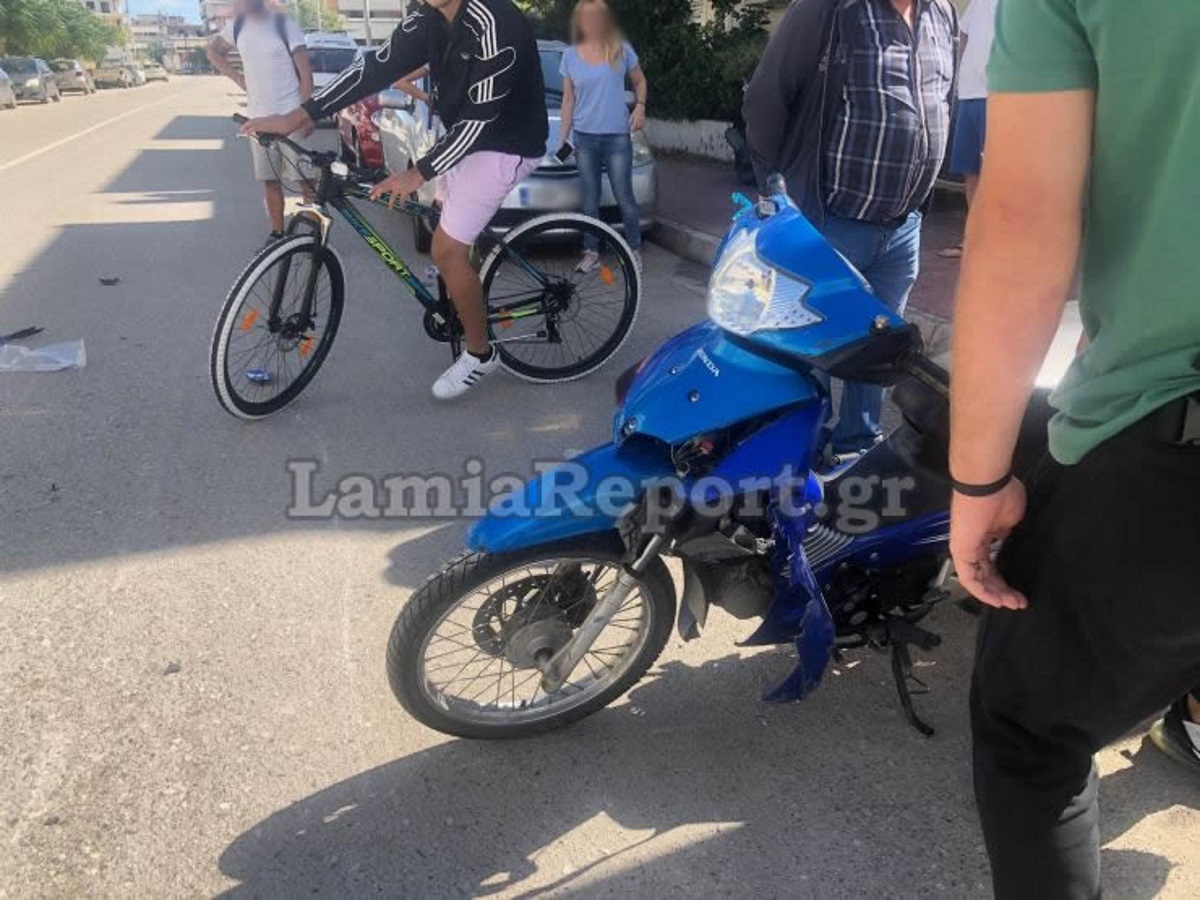 Λαμία: Δύο νεαρά αδέρφια τραυματίστηκαν σε τροχαίο