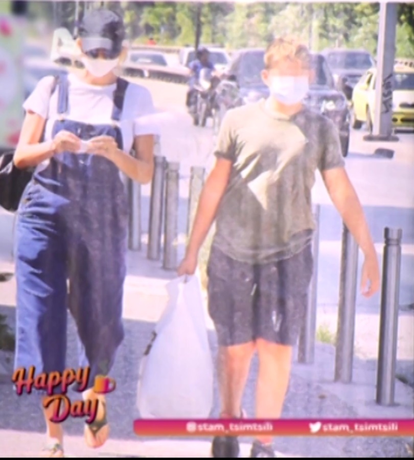 Τζένη Μπαλατσινού: Για ψώνια με τον 13χρονο γιο της, στον 6ο μήνα της εγκυμοσύνης της!