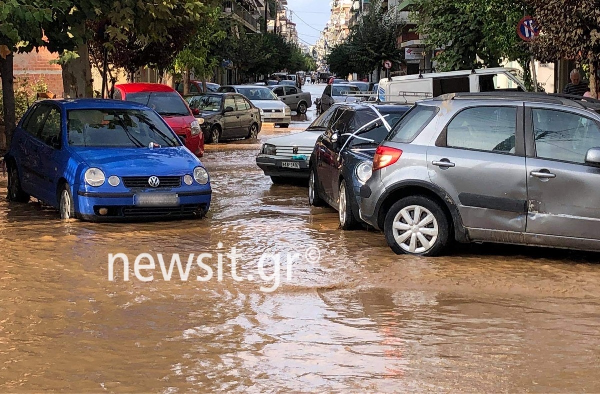 Εικόνες αποκάλυψης από την Καρδίτσα μετά τον “Ιανό” (pics)