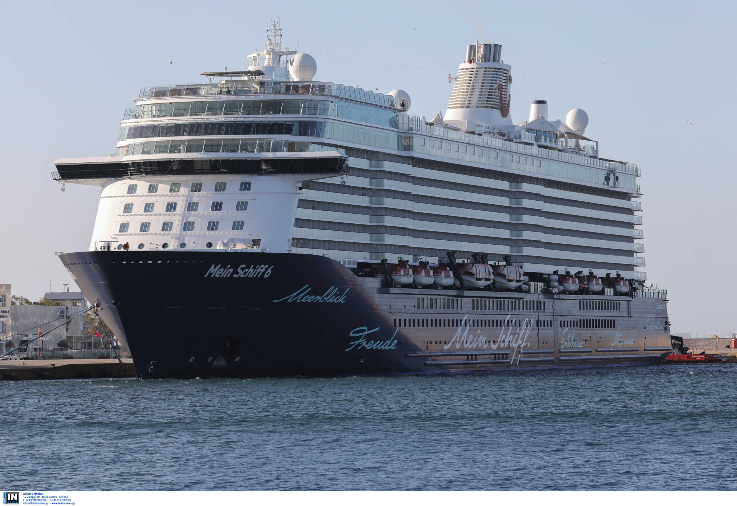 Κρουαζιερόπλοιο Mein Schiff 6: Αρνητικά και τα τεστ από τον ΕΟΔΥ