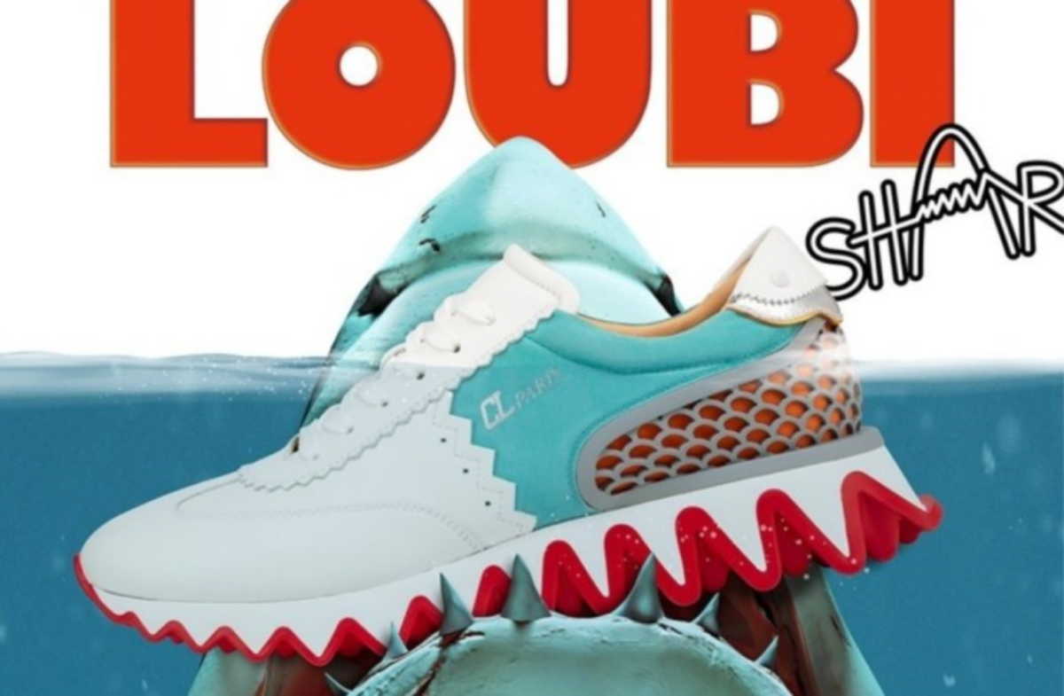 Τα νέα sneakers του Christian Louboutin παίρνουν έμπνευση από… τα δόντια του καρχαρία!