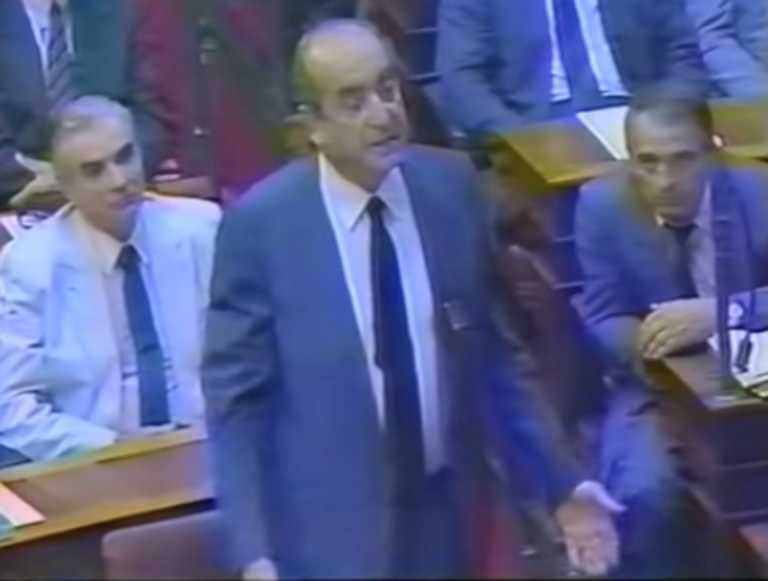 Δολοφονία Παύλου Μπακογιάννη: Όταν ο Κωνσταντίνος Μητσοτάκης συγκλόνισε στη Βουλή με την ομιλία του (video)