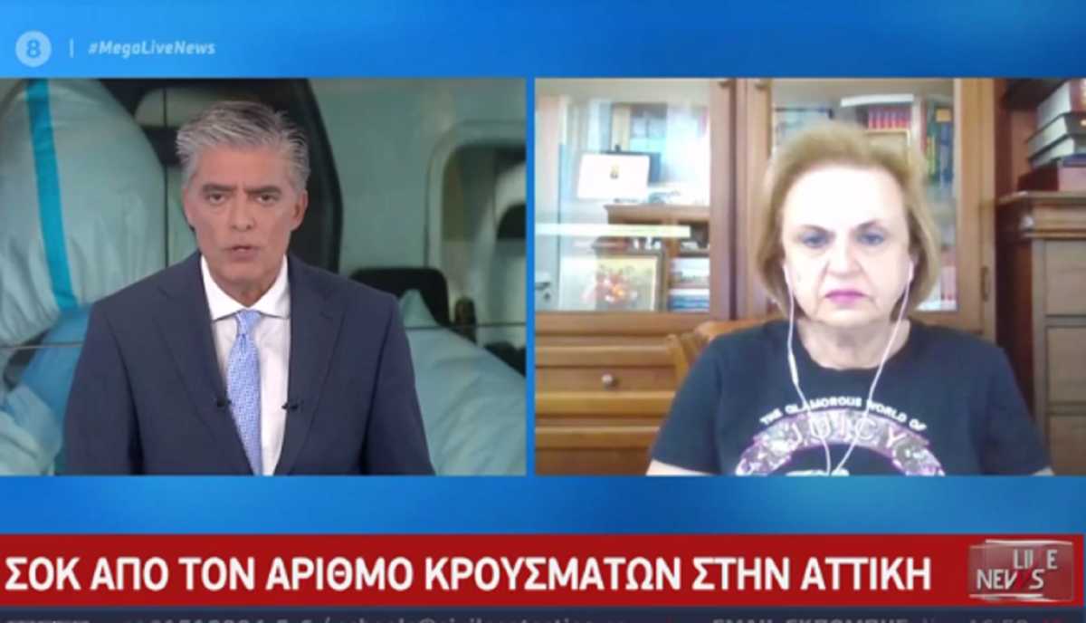 Παγώνη σε Live News: Μάσκες παντού και τώρα, θα σώζει ζωές