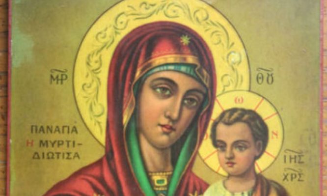 Η φοβερή ιστορία της Παναγιάς της Μυρτιδιώτισσα που γιορτάζει σήμερα