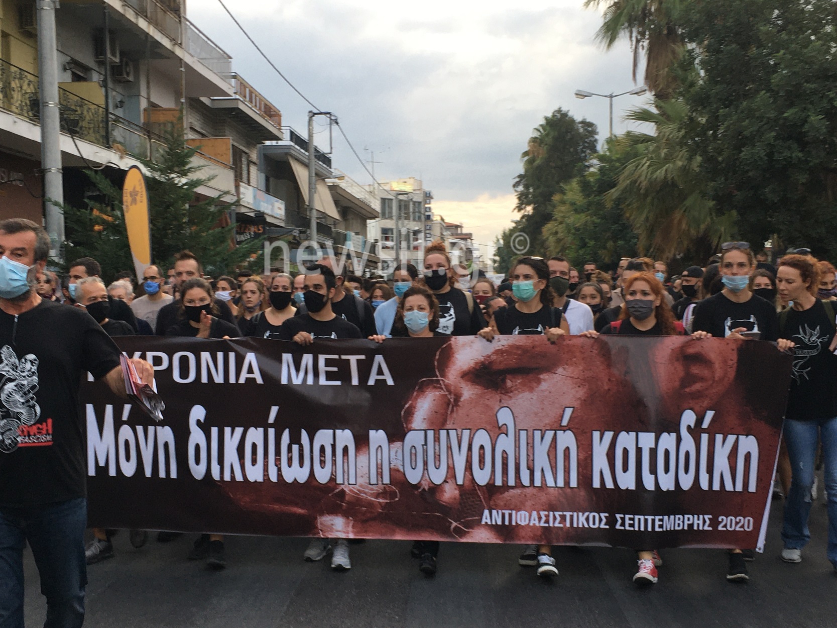 Παύλος Φύσσας: Αντιφασιστική πορεία στο Κερατσίνι για τα 7 χρόνια από την δολοφονία