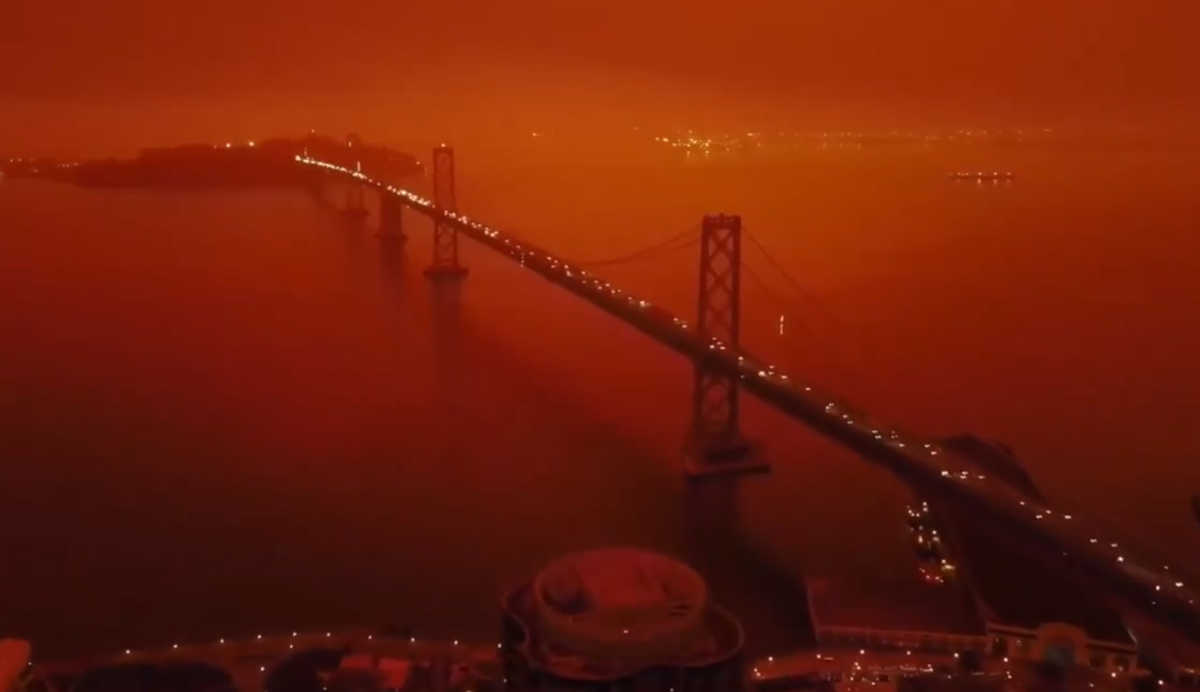 Βγαλμένο από το… Blade Runner 2049 το Σαν Φρανσίσκο! Το απίστευτο βίντεο με το “δυστοπικό” τοπίο από τις τεράστιες πυρκαγιές