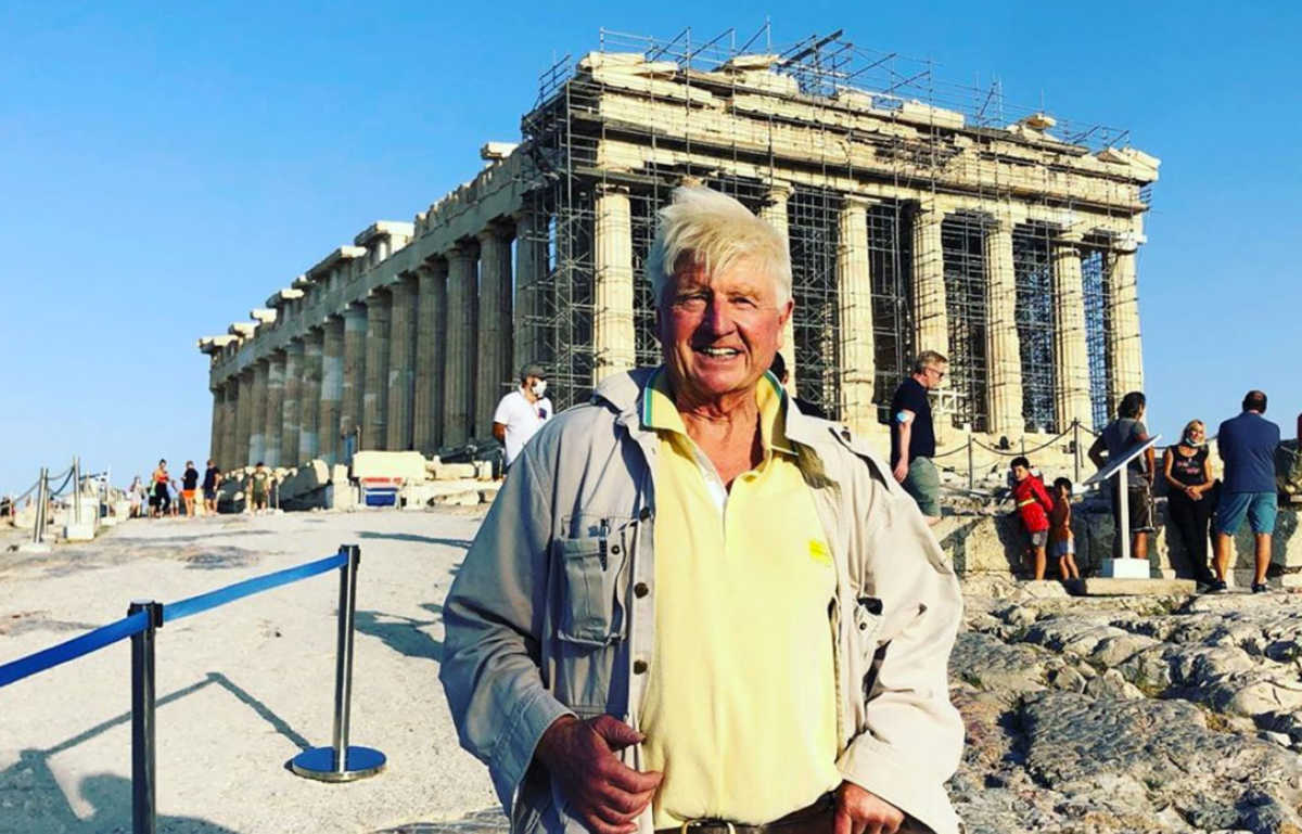 Τι είδε ο τουρίστας στην Ακρόπολη; Τον μπαμπά του Μπόρις Τζόνσον…