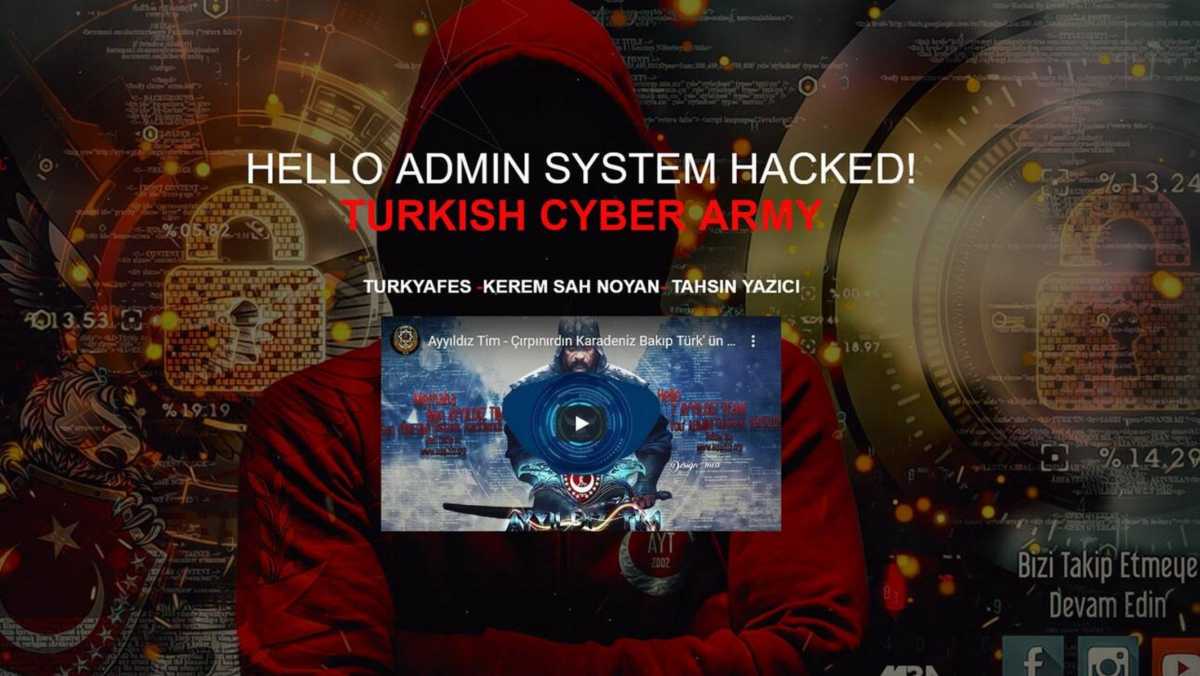 Τούρκοι χάκερς “χτύπησαν” την ιστοσελίδα του ΥΠΕΚΑ – Το video της επίθεσης