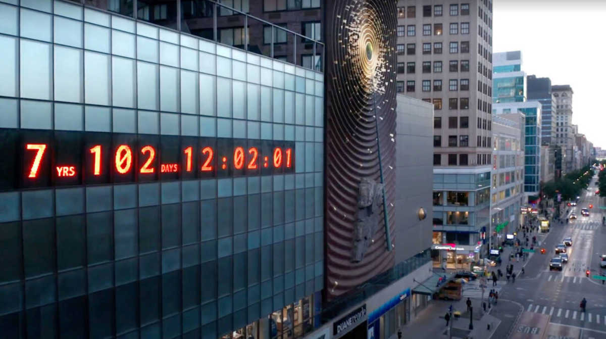 “Climate Clock”: Το ρολόι της κλιματικής αλλαγής μετράει το… χρόνο της ανθρωπότητας αντίστροφα
