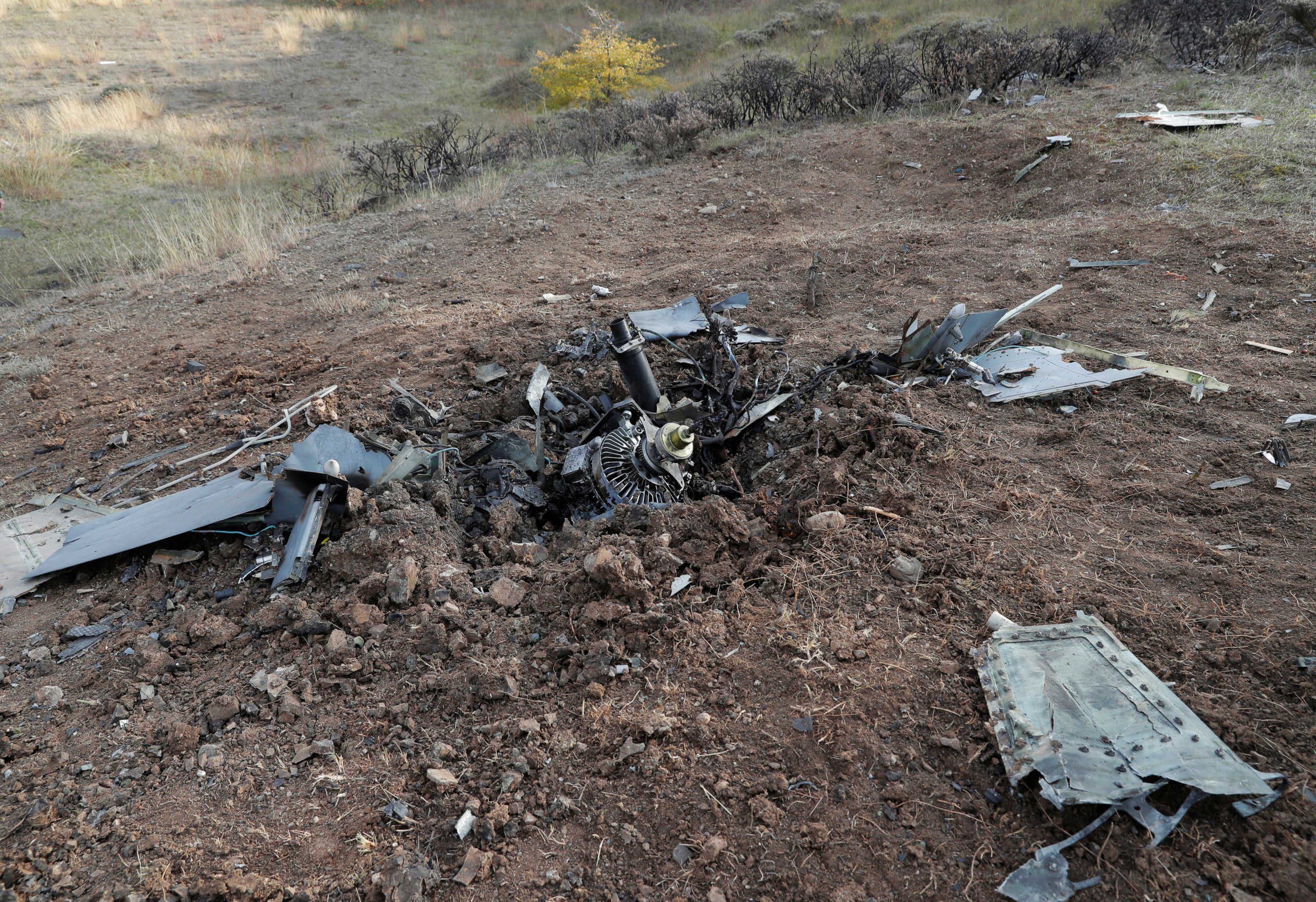 Η Αρμενία κατέρριψε  αεροσκάφος των Αζέρων – Ο Αλίγιεφ ζητά παρούσα την Άγκυρα στις συνομιλίες εκεχειρίας