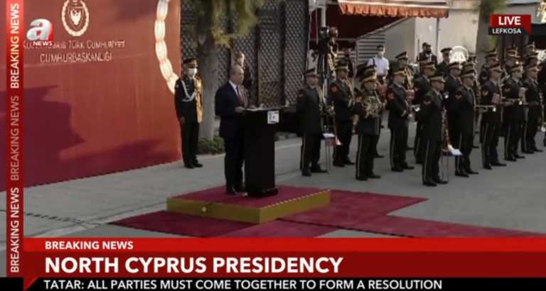Προκλητικός Ερσίν Τατάρ: Δύο κράτη η λύση για την Κύπρο (video)