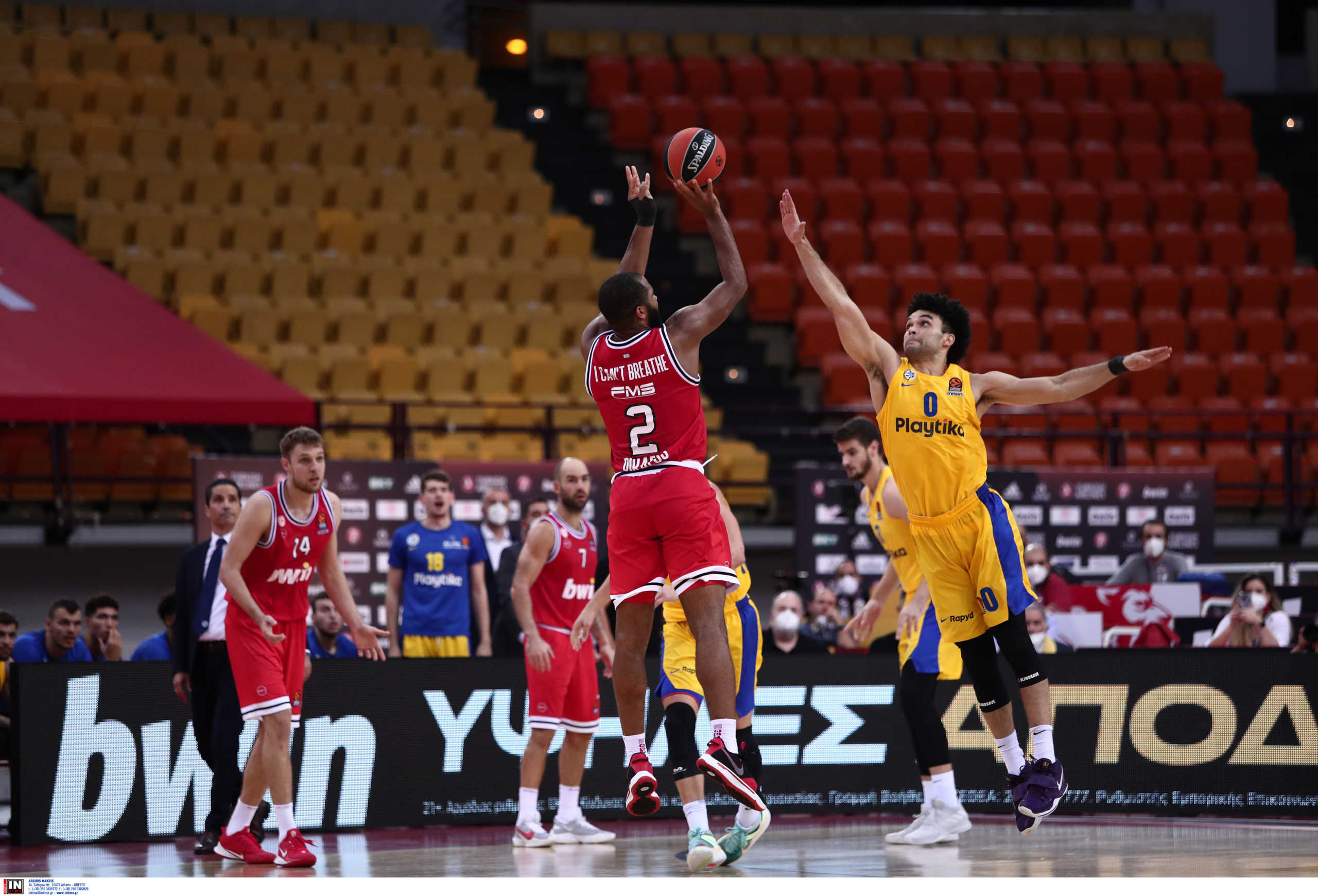 Ολυμπιακός: Το φοβερό buzzer beater του Χάρισον που άφησε στον… τόπο τη Μακάμπι (video)