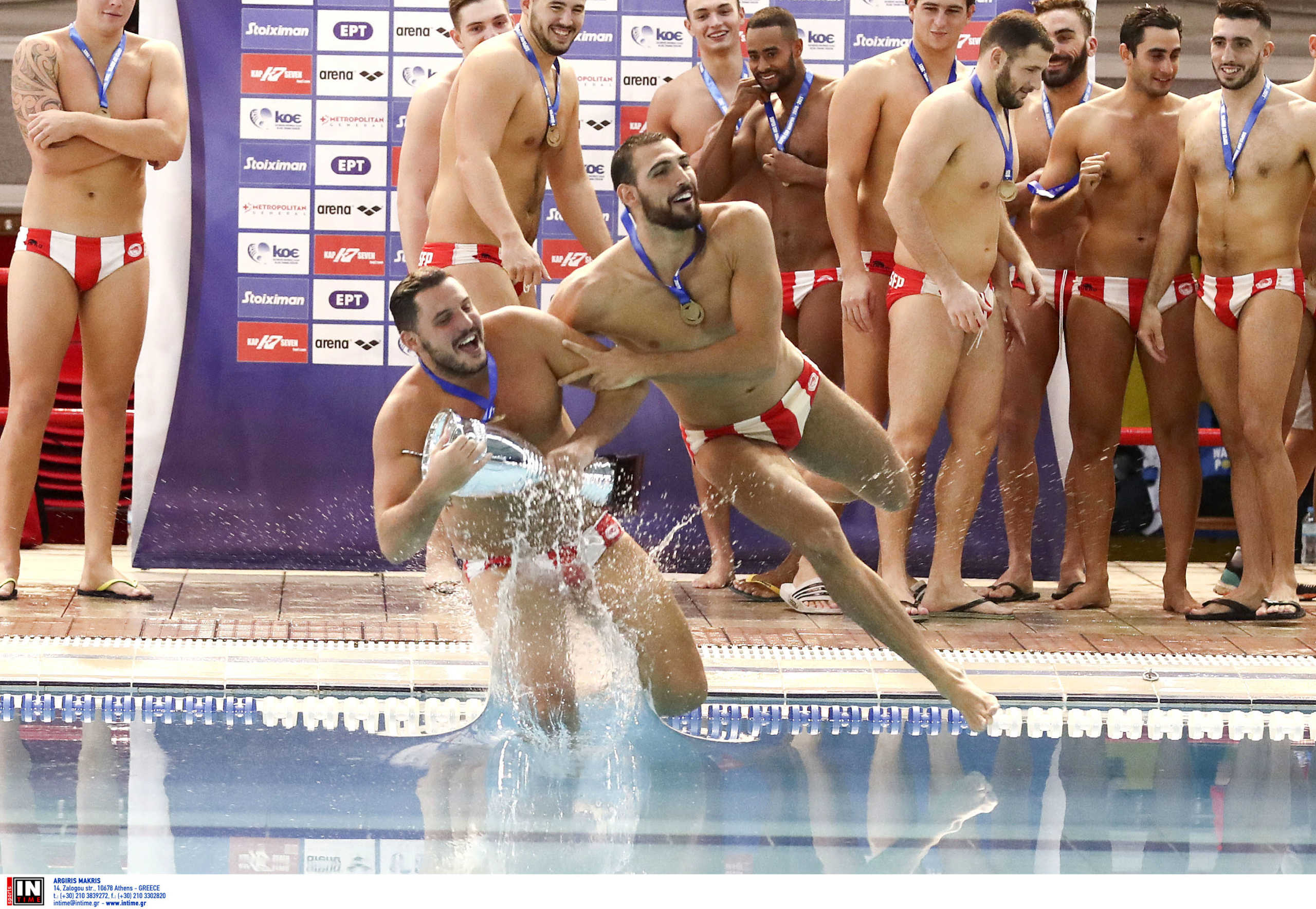 Ο Ολυμπιακός “έπνιξε” τον Εθνικό και κατέκτησε το Super Cup