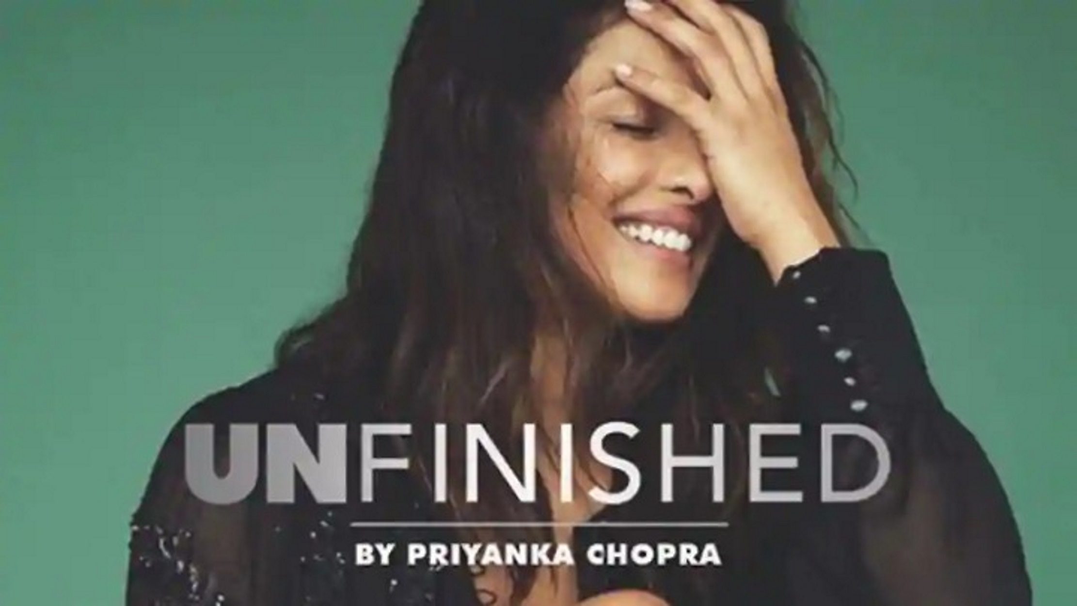 Η Πριγιάνκα Τσόπρα για το πρώτο της βιβλίο «Unfinished»