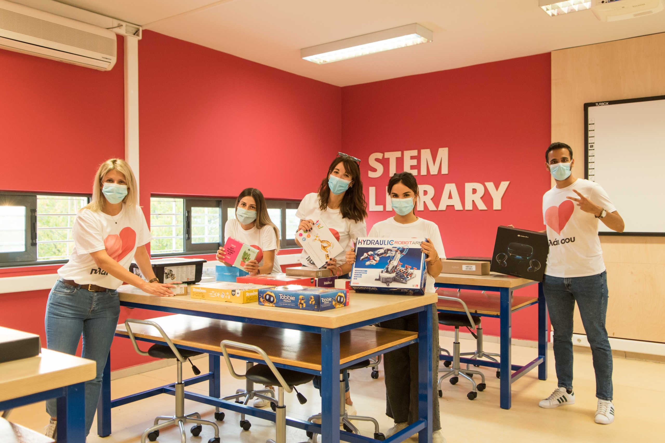 Αυτή είναι η πρώτη STEM βιβλιοθήκη σε δημόσιο σχολείο