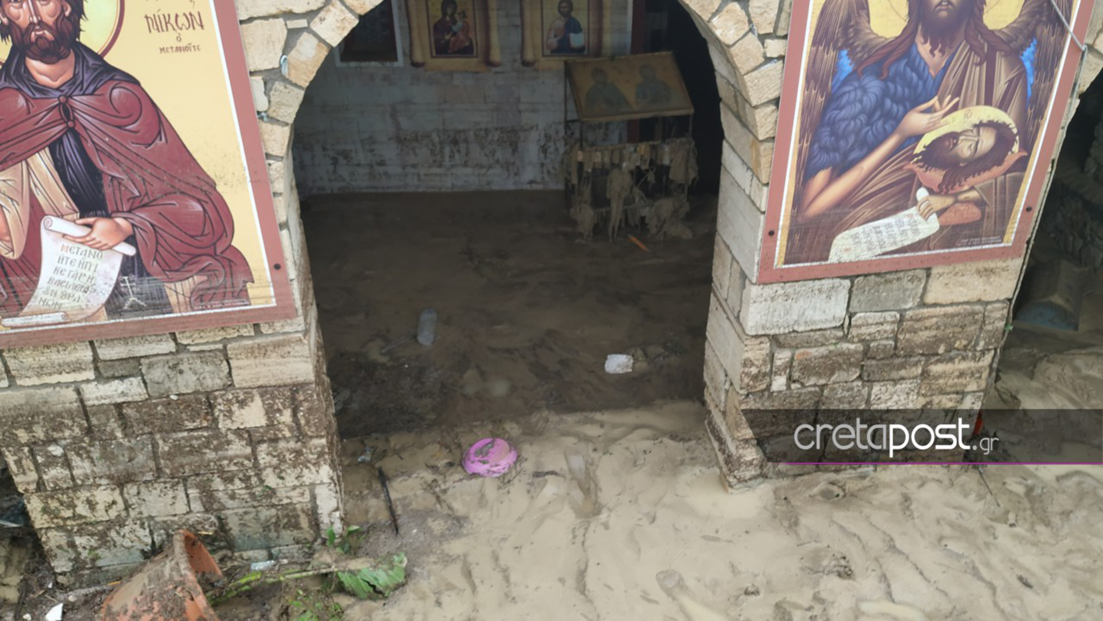 Πλημμύρες στο Ηράκλειο Κρήτης