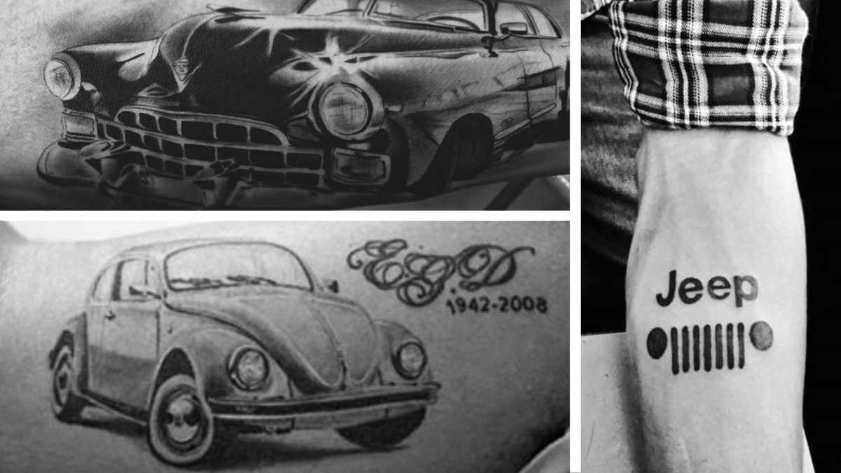 Ποια είναι η πιο δημοφιλής μάρκα αυτοκινήτων στα τατουάζ;