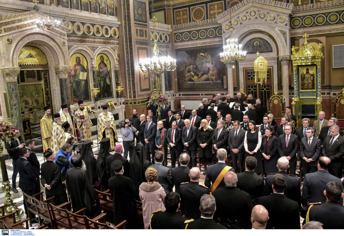 28η Οκτωβρίου: Απόντες από τη Δοξολογία ο Μητσοτάκης και μέλη της κυβέρνησης