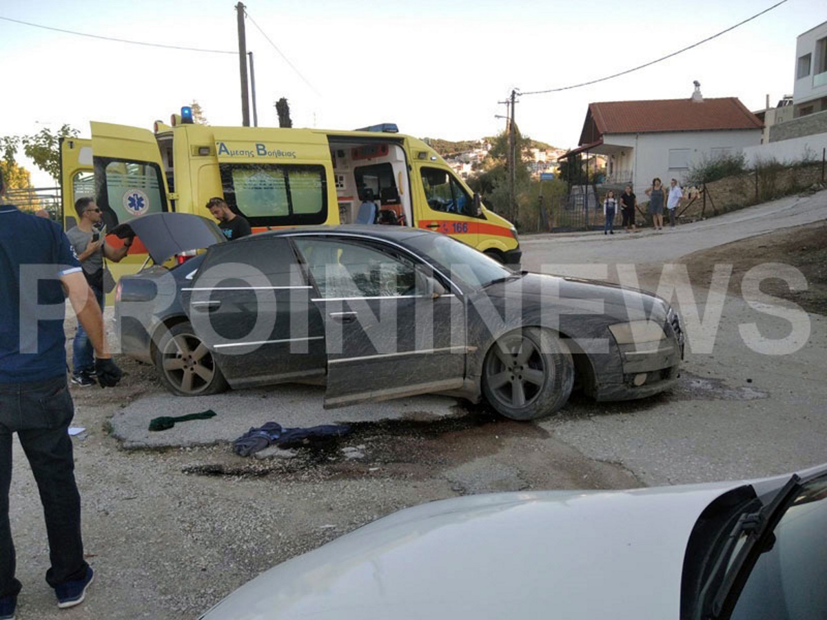 Τροχαίο με μετανάστες στην Καβάλα (pics)