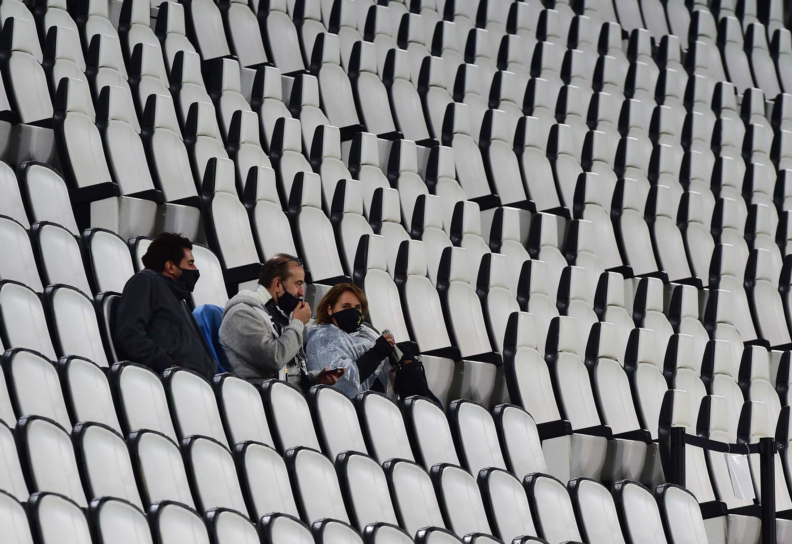 Soccer Football - Serie A - Juventus v Napoli - Allianz Stadium, Turin, Italy - October 4, 2020  General view of the stands as Napoli do not travel for the match REUTERS