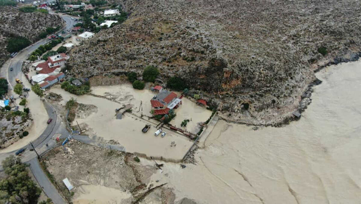 πλημμύρες στο Ηράκλειο Κρήτης