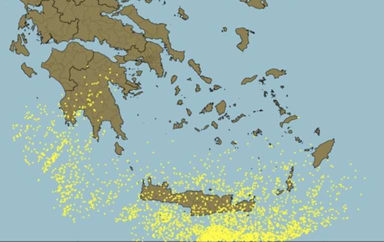 Καιρός: 3.800 κεραυνοί σε λίγες ώρες στην Κρήτη! Που έριξε το περισσότερο νερό