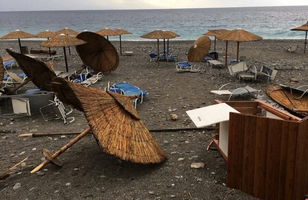 Χανιά: Μετρούν τις πληγές της κακοκαιρίας! Εργασίες στο παραλιακό μέτωπο της πόλης