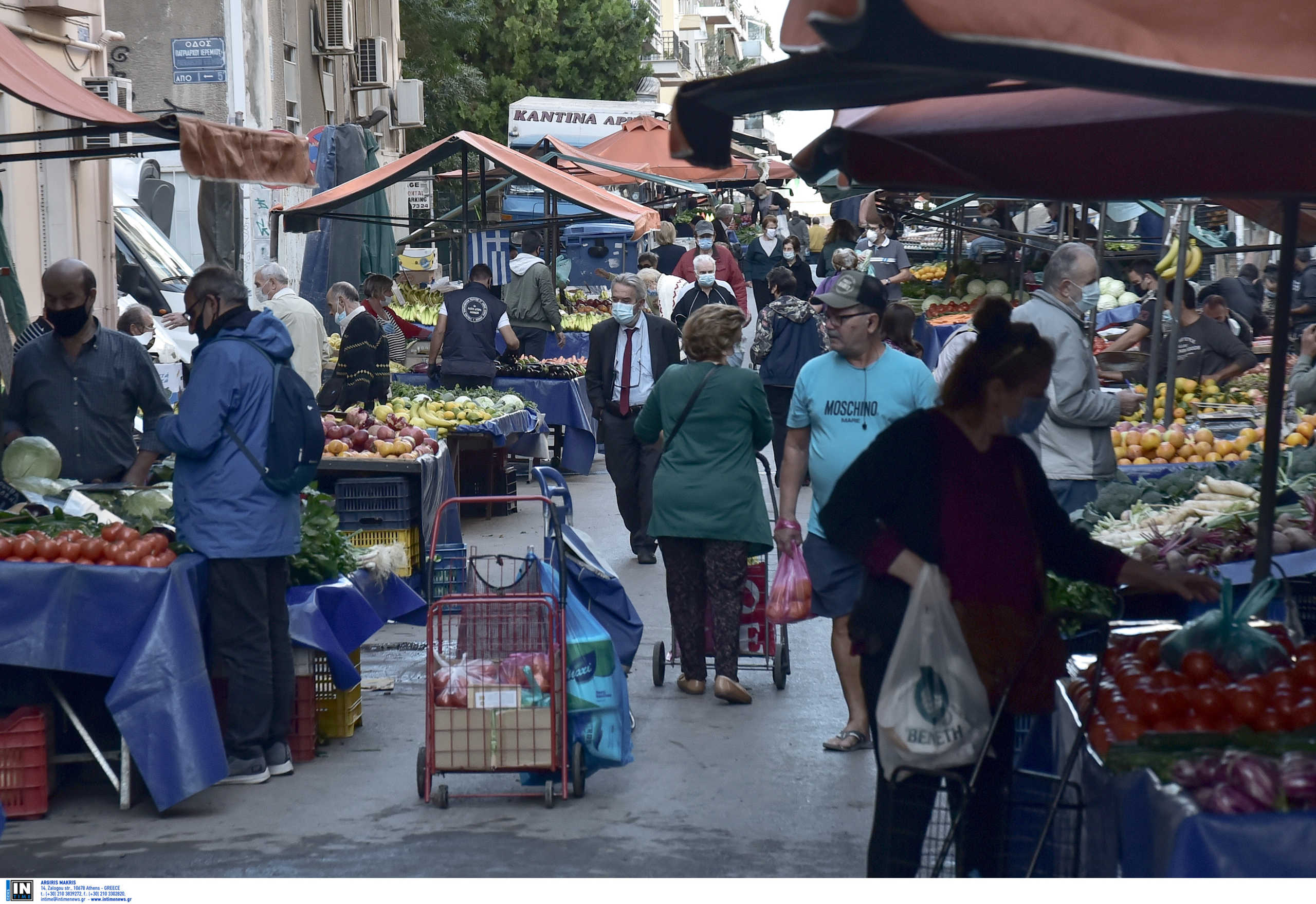 Ανοικτές οι λαϊκές αγορές σε Αθήνα και Θεσσαλονίκη το επόμενο Σάββατο