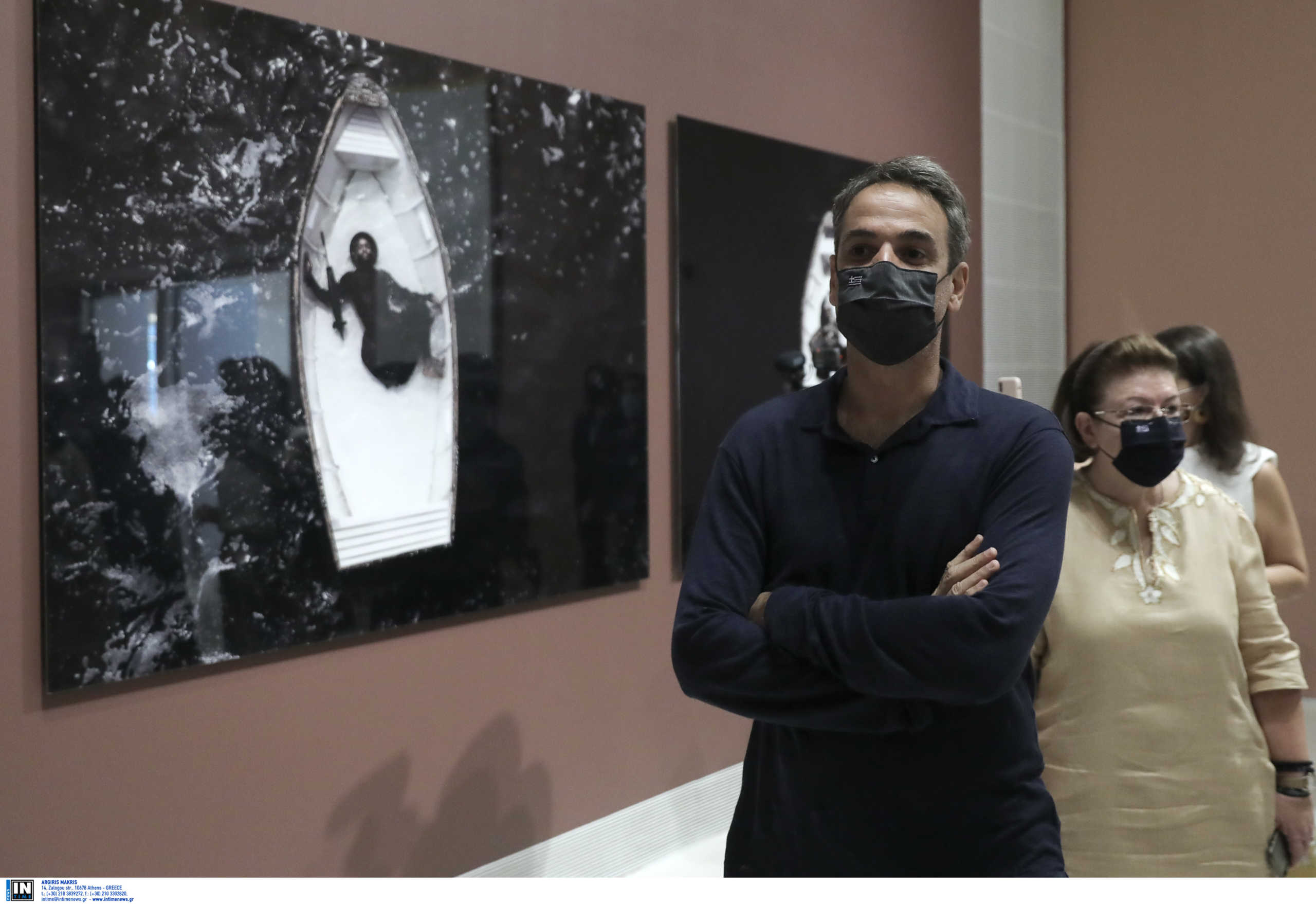 Επίσκεψη Μητσοτάκη στο Εθνικό Μουσείο Σύγχρονης Τέχνης – «Θα μπει στον διεθνή χάρτη» (pics)