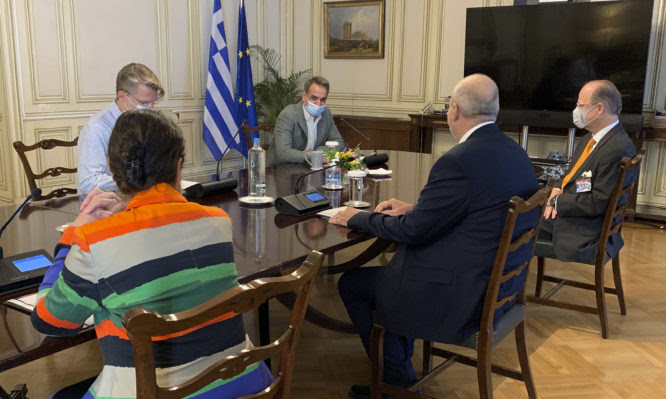 Μητσοτάκης: Συνάντηση με ηγετικά στελέχη της Boehringer – Συζητήθηκε επενδυτικό πλάνο 5ετίας