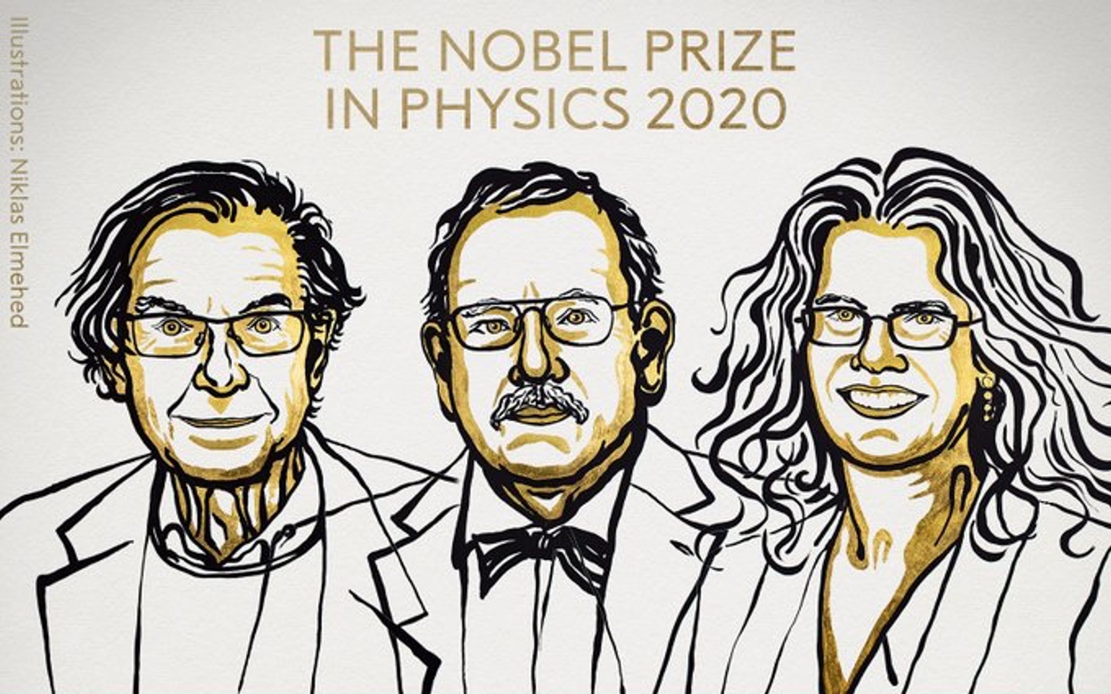 Νόμπελ Φυσικής 2020: Απονεμήθηκε σε τρεις επιστήμονες για τις μαύρες τρύπες