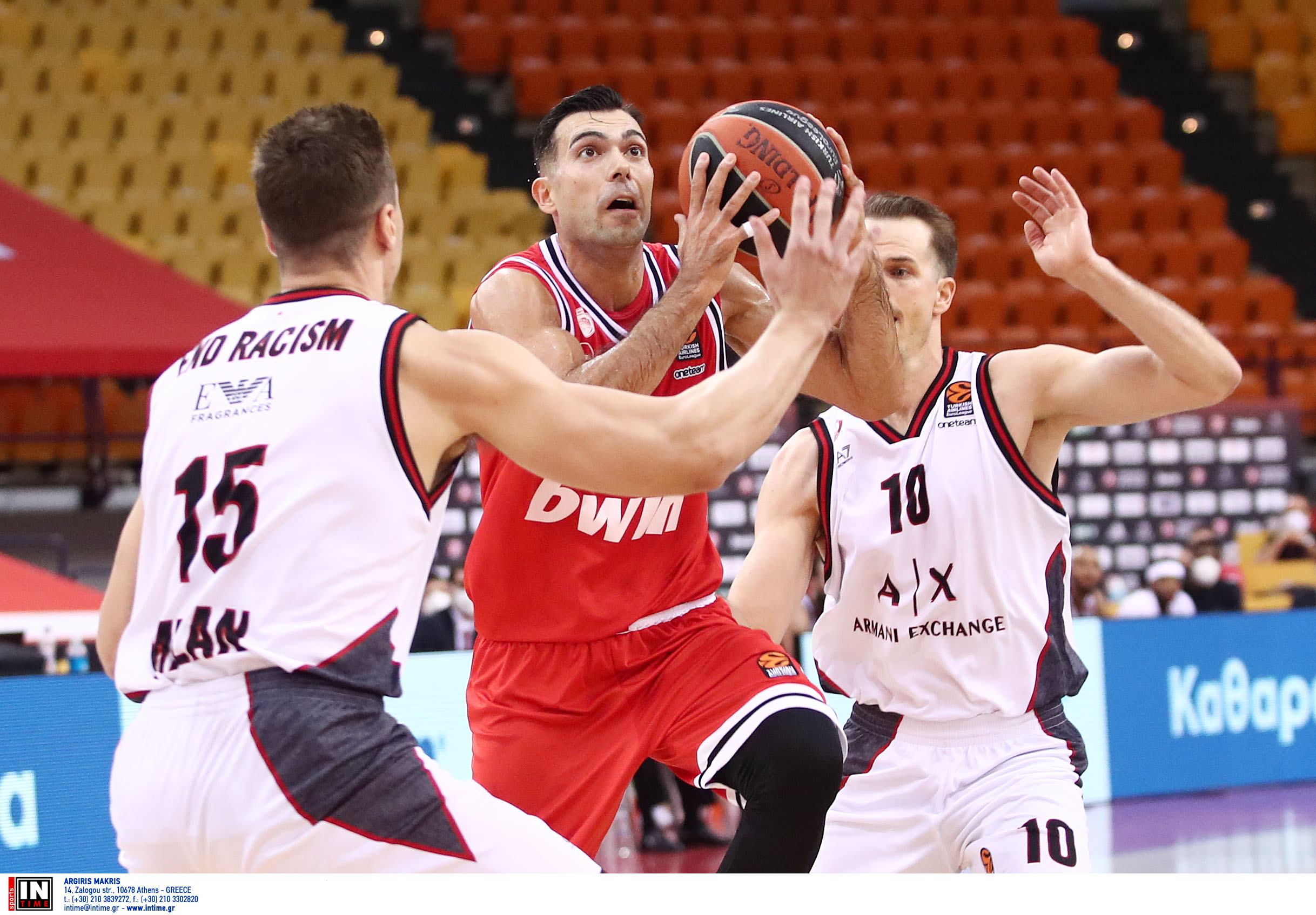 Ολυμπιακός – Αρμάνι Μιλάνο 86-75 ΤΕΛΙΚΟ