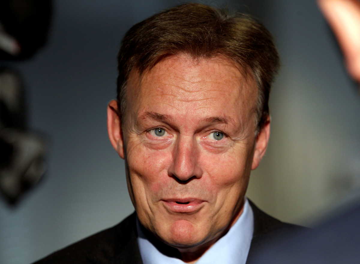 FILE PHOTO: Thomas Oppermann of Gemany's Social Democratic Party (SPD) answers questions during a Reuters interview in Berlin, September 14, 2012. REUTERS