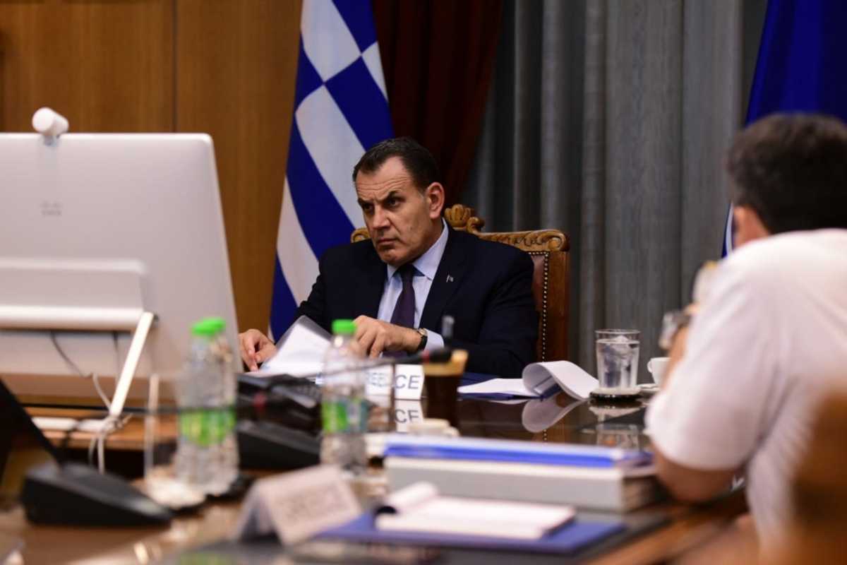 Νίκος Παναγιωτόπουλος σε τηλεδιάσκεψη