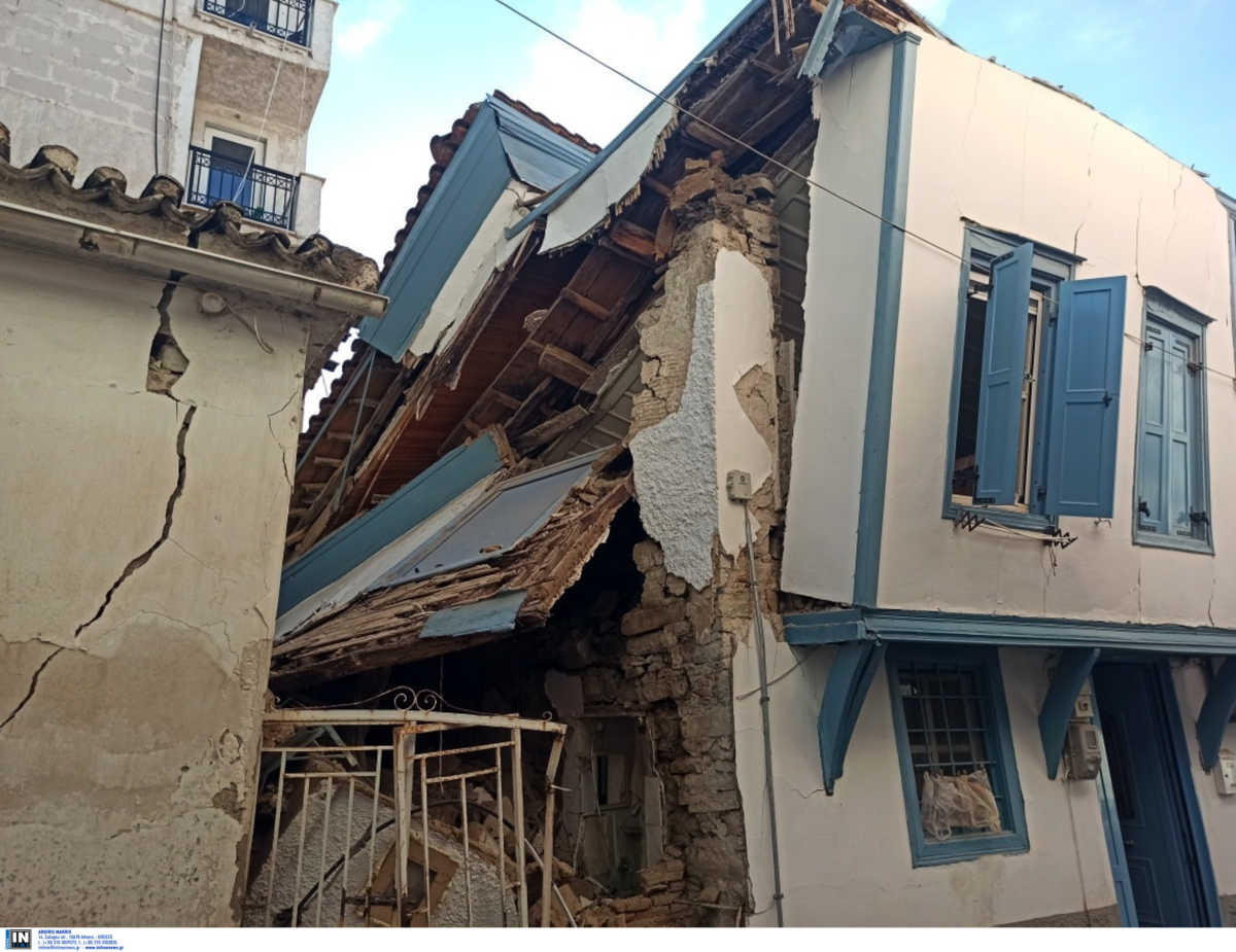 Η Σάμος σε κατάσταση έκτακτης ανάγκης για έξι μήνες – Μετρά πληγές μετά το σεισμό