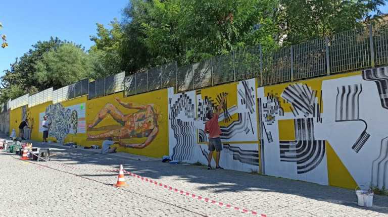 Street art και στην Αθήνα – Καλλιτέχνες βάζουν τη δική τους… πινελιά στους τοίχους της πόλης (pics)